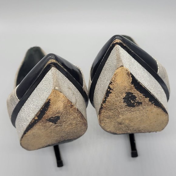 Saint Laurent Janis Platform Pumps - Picture 9 of 17